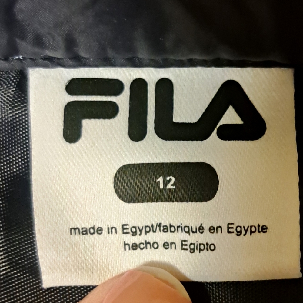 Fila Kids Jacket - Black